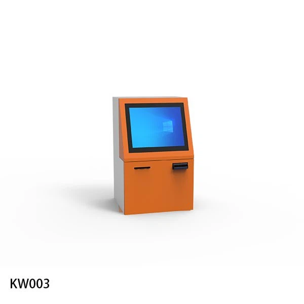 Wall Mounted Bill Payment Kiosk With Cash Recycling