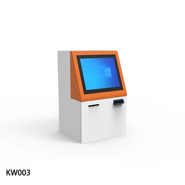 Wall Mounted Bill Payment Kiosk With Cash Recycling